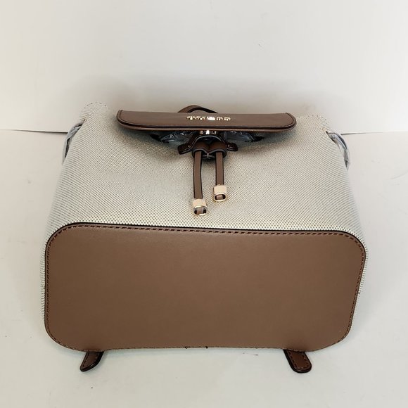 GUESS Tatiana Brown Backpack Shoulder Bag- NWT - Picture 8 of 12